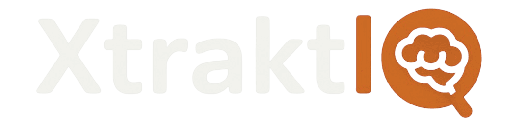 XtrakIQ - Intelligent Data Extraction